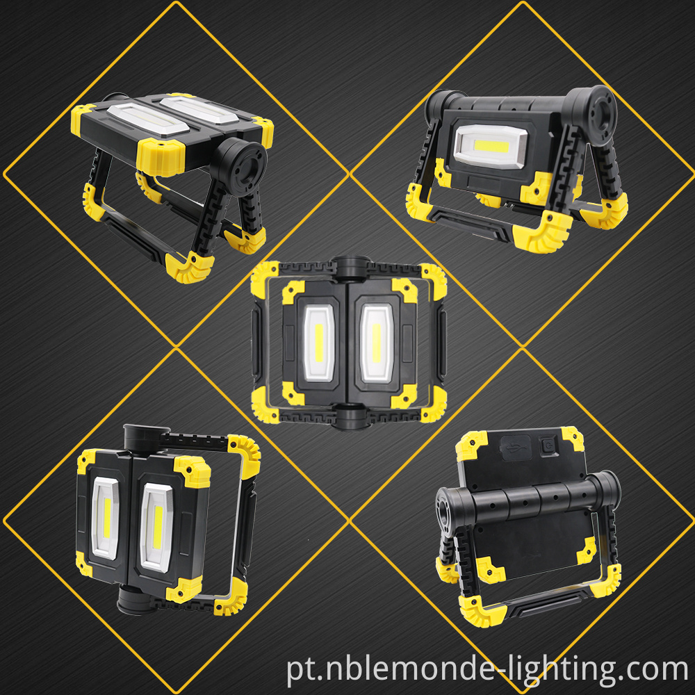 Handheld 10W Wireless COB LED Work Light